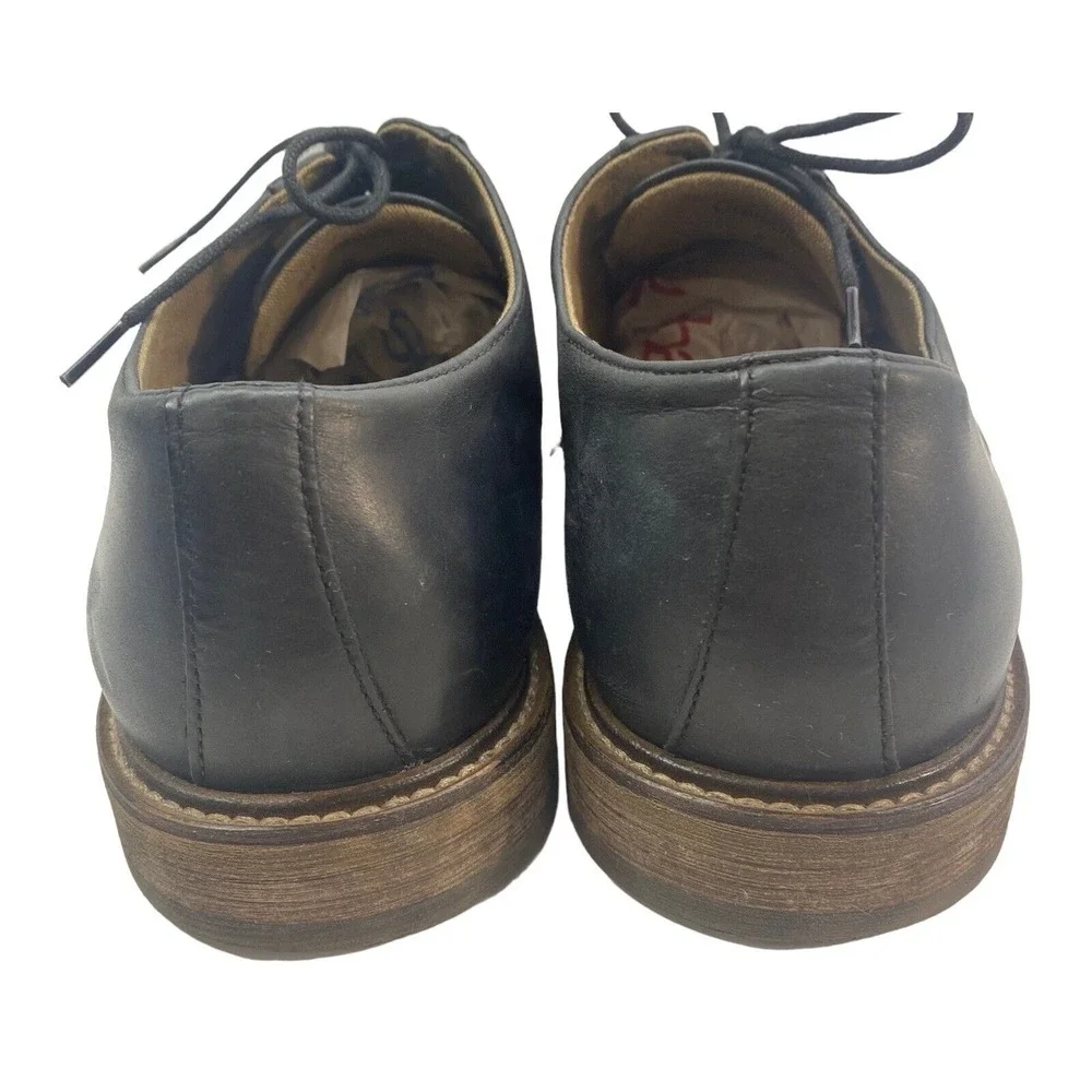 ASTON GREY Men Grenasien Oxford Shoes Size 8 Black Lace‎ Up Office Business